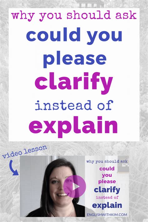 please clarify.